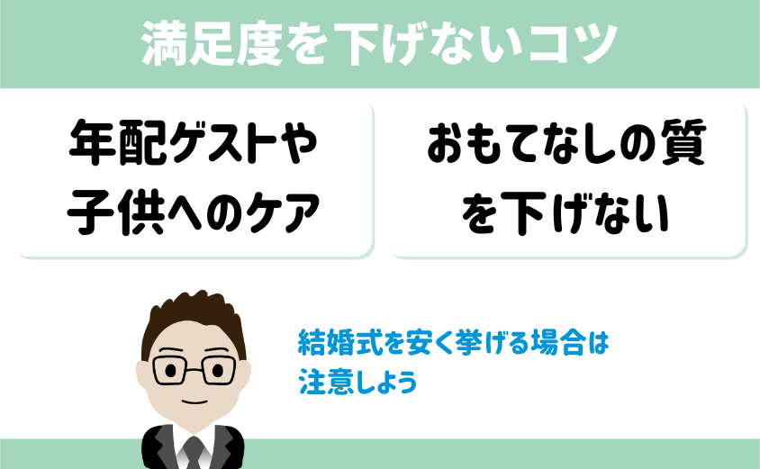 安い時期に結婚式を挙げる注意点